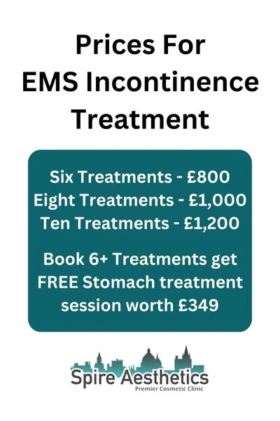 EMS Incontinence Treatment Prices Boston