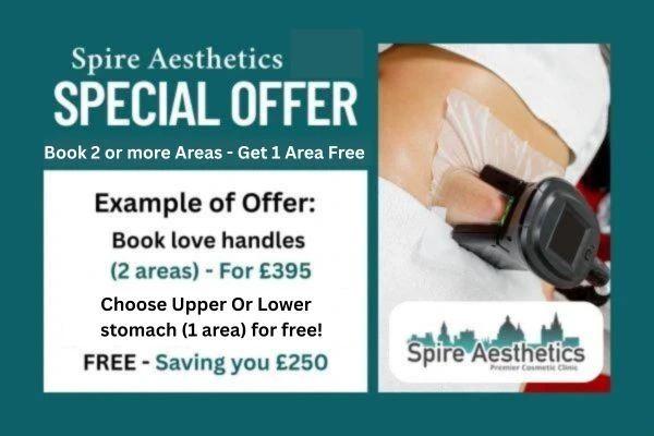 Fat Freezing Promotion Boston from Spire Aesthetics - Book Today!
