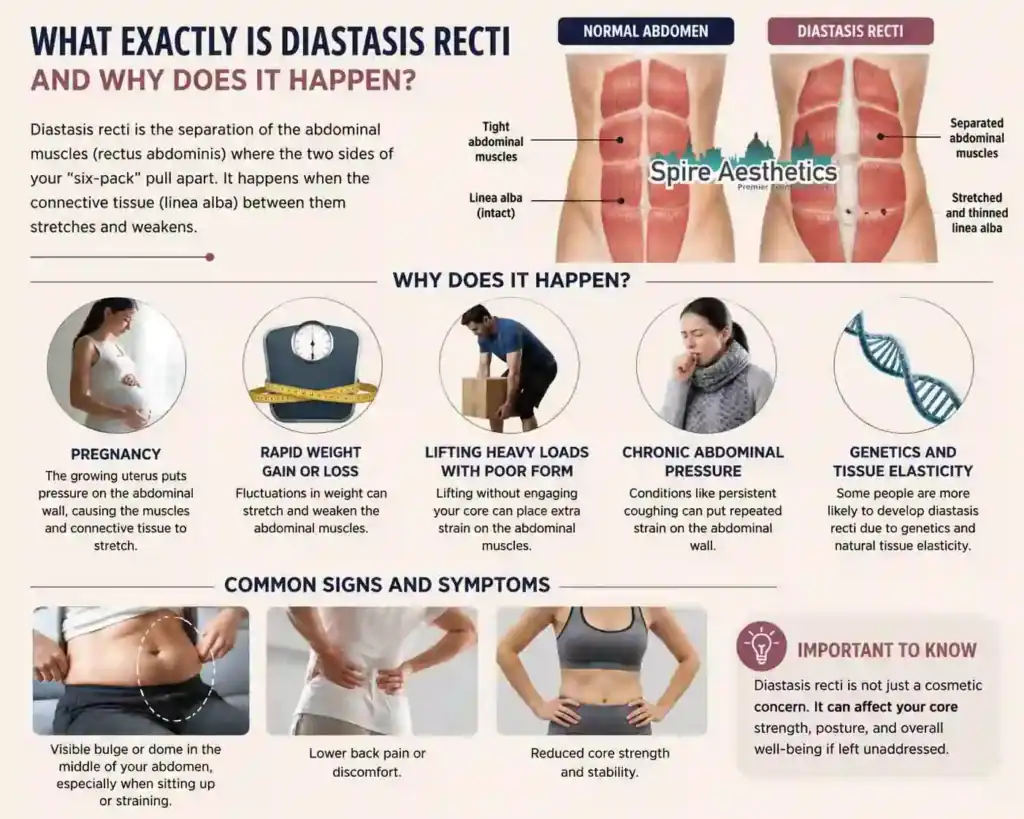 What Exactly Is Diastasis Recti and Why Does It Happen Boston?