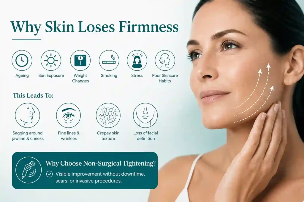 What Makes Skin Lose Firmness and Why Do People Seek Non-Surgical Tightening Boston?